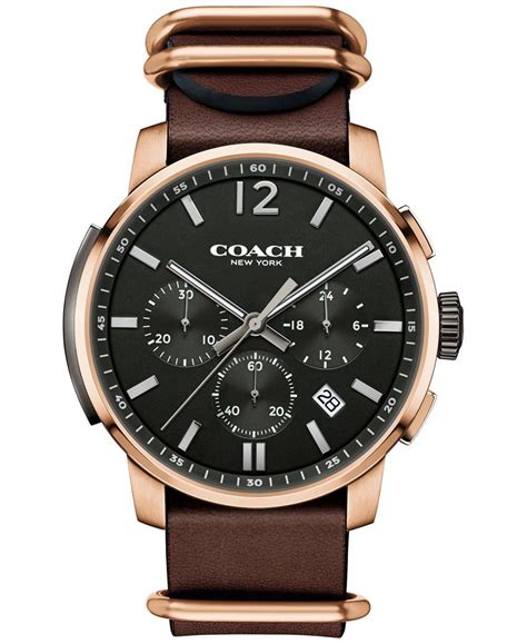 installing back of coach watch.